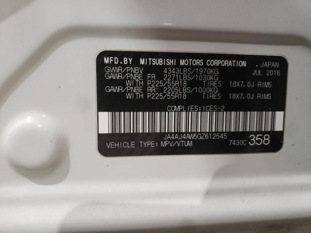 2016 MITSUBISHI RVR GT JA4AJ4AW5GZ612545