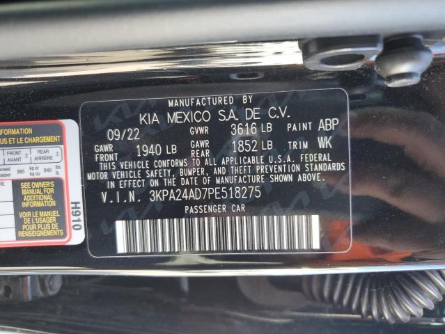 3KPA24AD7PE518275 KIA RIO LX