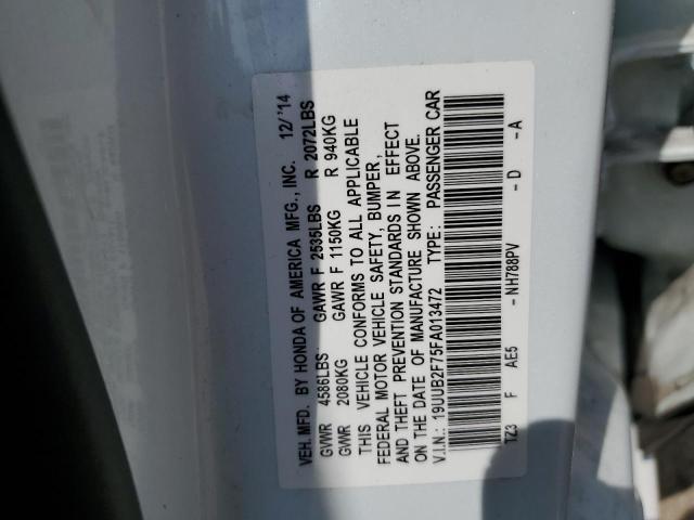 2015 ACURA TLX ADVANC 19UUB2F75FA013472