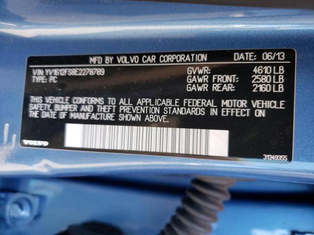 YV1612FS8E2278789 Volvo S60 T5