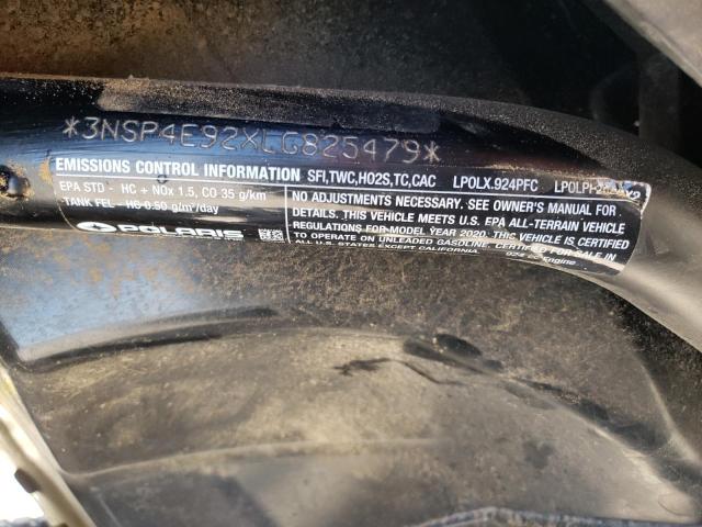 2020 POLARIS RZR - 3NSP4E92XLG825479