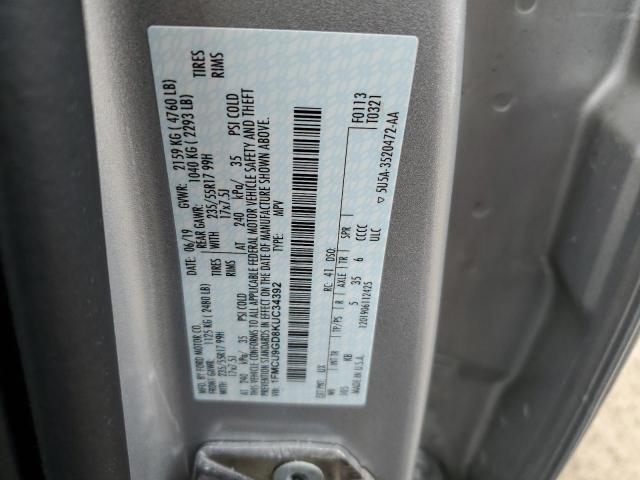 1FMCU9GD8KUC34392 Ford ESCAPE SE