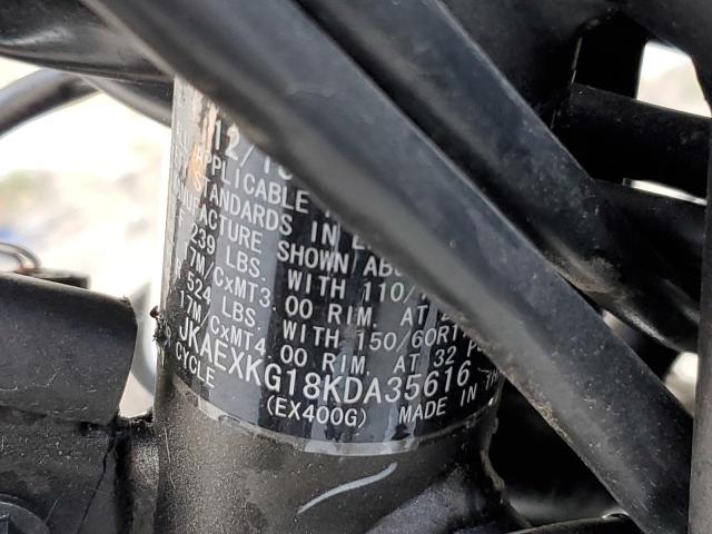 2019 KAWASAKI EX400 - JKAEXKG18KDA35616
