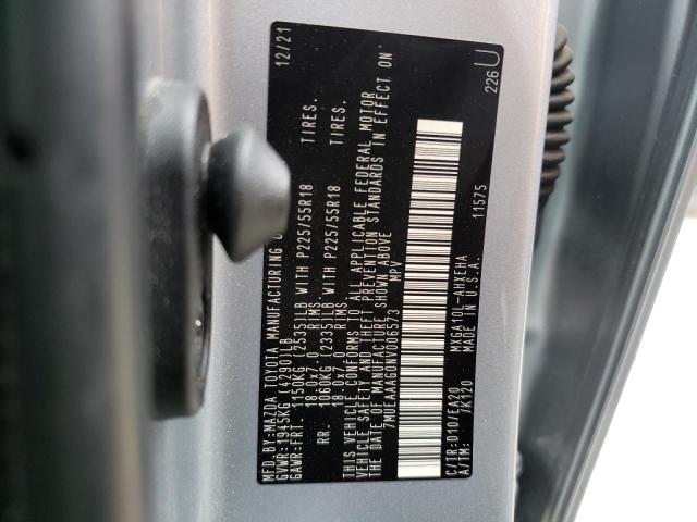 2022 TOYOTA COROLLA CR - 7MUEAAAG0NV006573