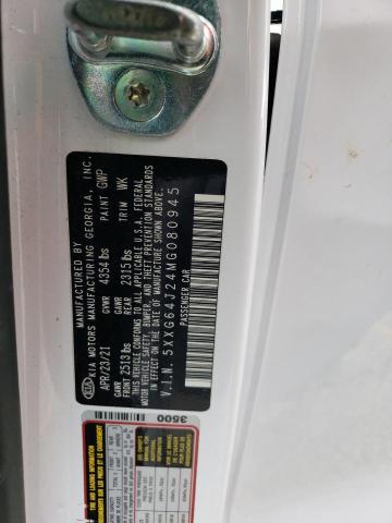 5XXG64J24MG080945 KIA K5 GT LINE
