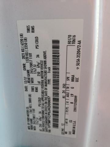 2018 FORD F150 - 1FTMF1CP0JKD00657