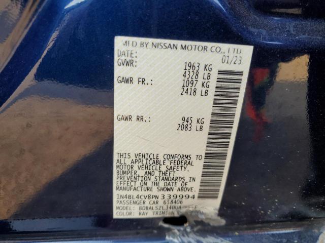 1N4BL4CV8PN339994 Nissan ALTIMA SR