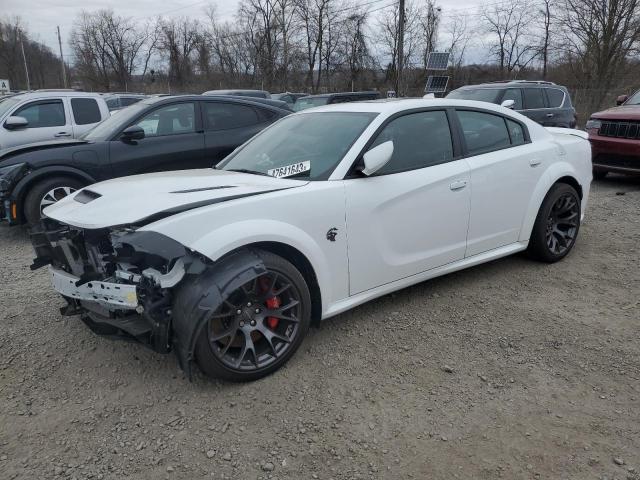 Salvage cars for sale at Marlboro, NY auction: 2021 Dodge Charger SRT Hellcat