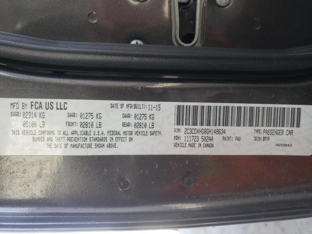 2C3CDXHG8GH149634 Dodge Charger Sxt