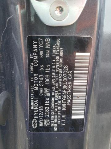 2019 HYUNDAI VELOSTER B - KMHTG6AF3KU007028