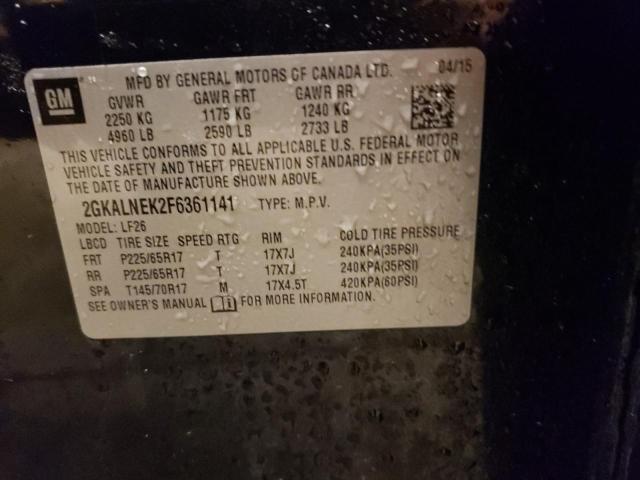 2GKALNEK2F6361141 GMC TERRAIN SL