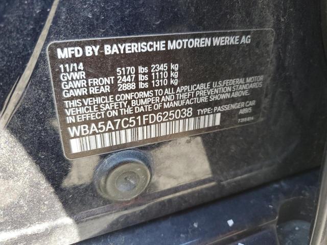 WBA5A7C51FD625038 BMW 528 XI