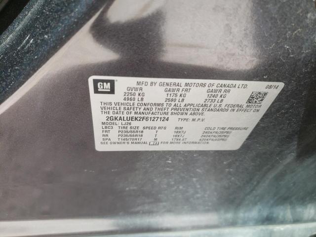 2015 GMC TERRAIN DE - 2GKALUEK2F6127124