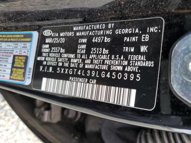 5XXGT4L39LG450395 KIA Optima Lx