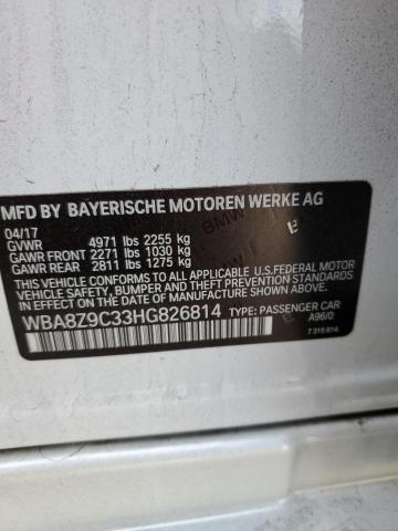 2017 BMW 330 XIGT WBA8Z9C33HG826814