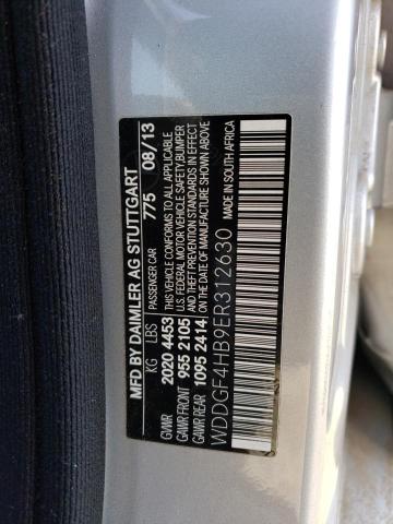 WDDGF4HB9ER312630 Mercedes-Benz C 250