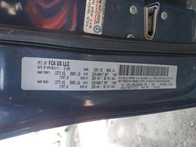 1C4PJLCB0LD606485 Jeep Cherokee Latitude