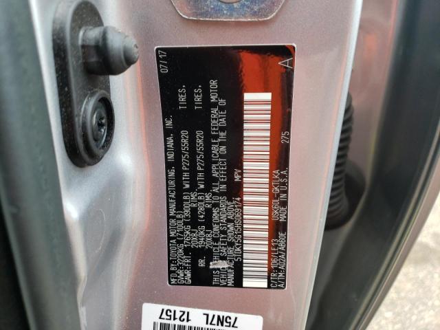 2017 TOYOTA SEQUOIA LI - 5TDKY5G15HS069174