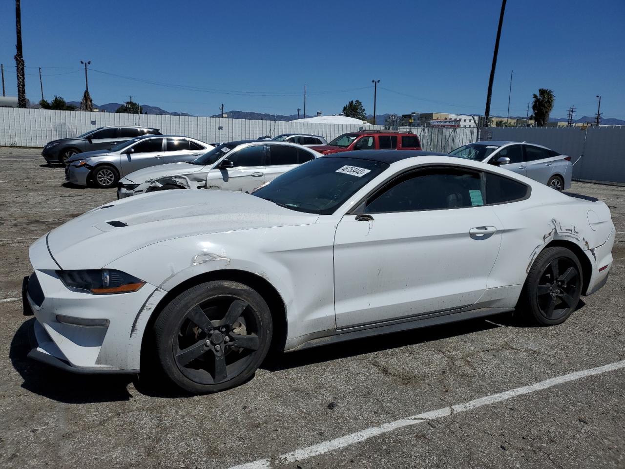 2020 Ford Mustang VIN: 1FA6P8TH9L5101010 Lot: 46753443