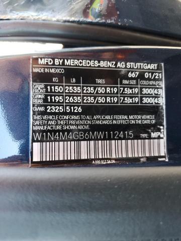 W1N4M4GB6MW112415 Mercedes-Benz GLB 250