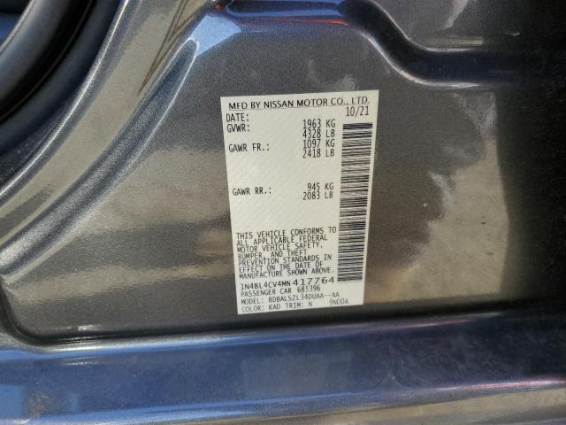 1N4BL4CV4MN417764 Nissan ALTIMA SR