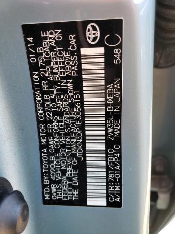 JTDKN3DP1E3056151 Toyota PRIUS PLUG-IN