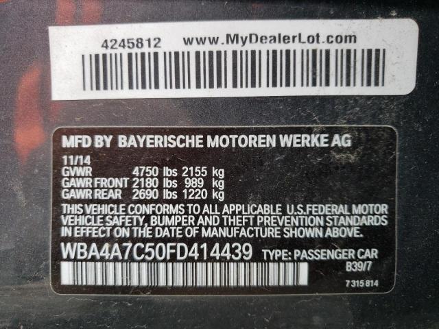 2015 BMW 428 XI GRA - WBA4A7C50FD414439