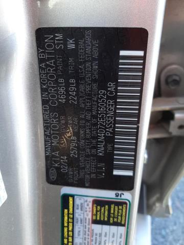 KNALN4D72E5160529 KIA Cadenza Premium