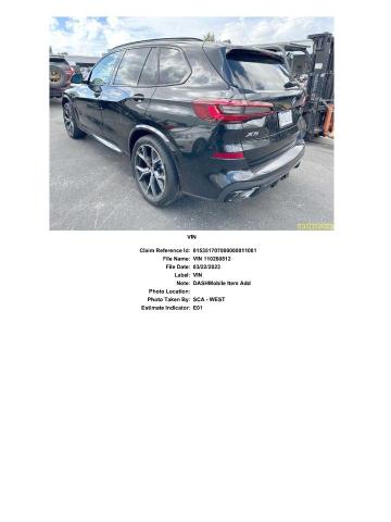 2023 BMW X5 XDRIVE4 - 5UXTA6C02P9R61289