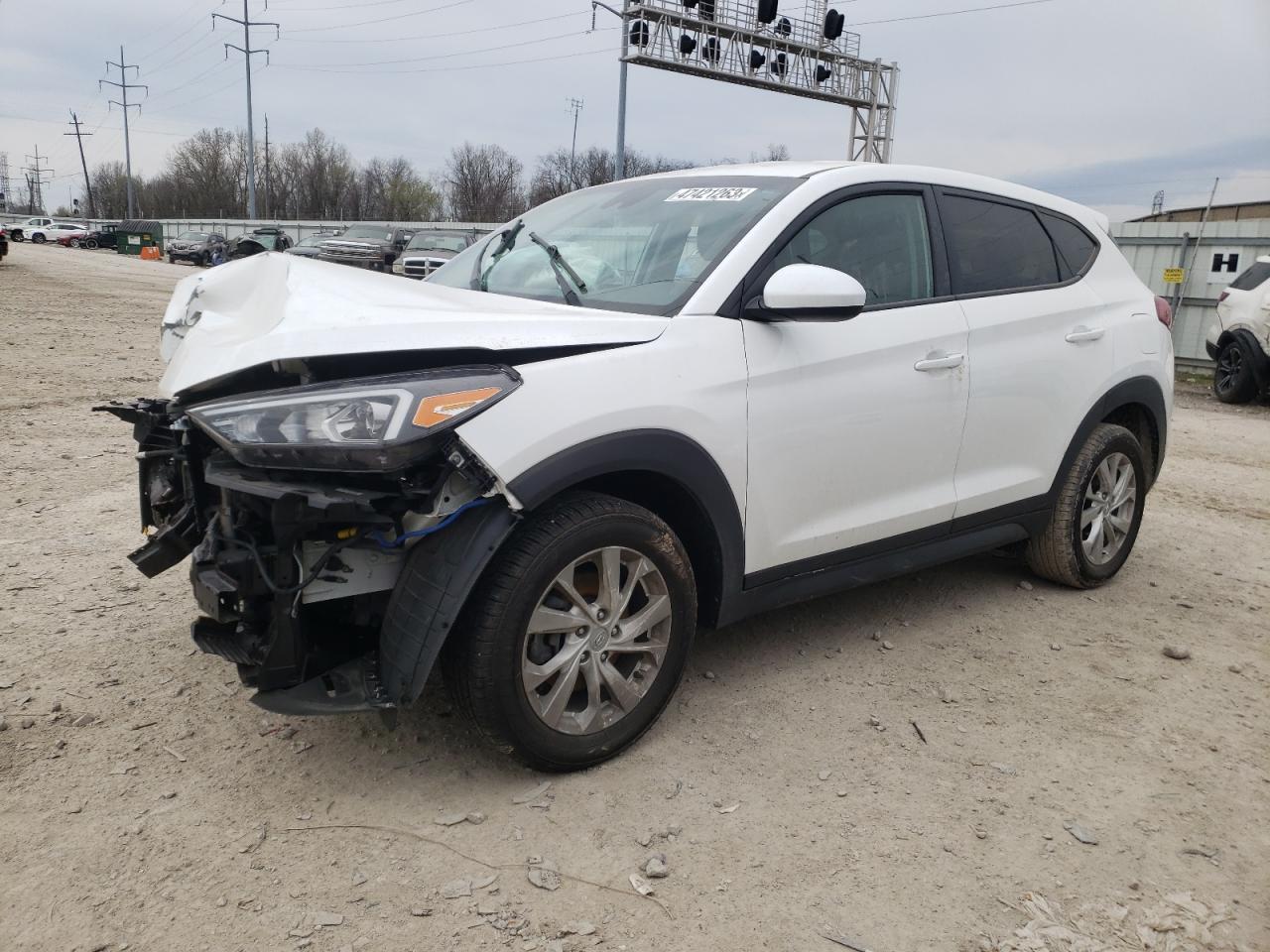 KM8J23A48KU950471 HYUNDAI TUSCON 2019