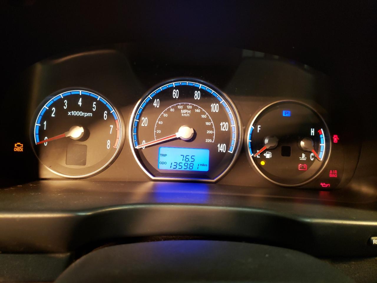 2008 Hyundai Santa Fe Se VIN: 5NMSH73E28H171622 Lot: 78943353