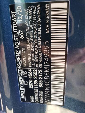 2021 MERCEDES-BENZ GLA 250 - W1N4N4GB6MJ249395