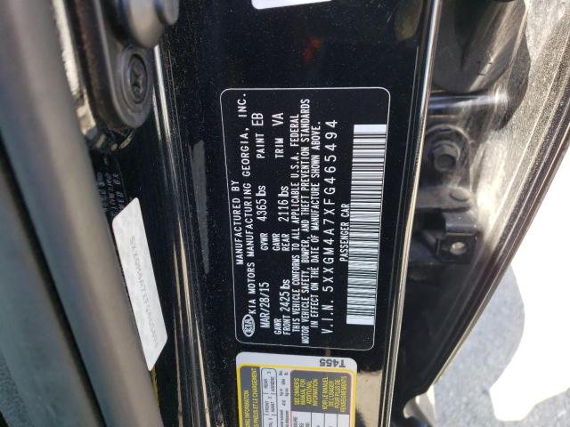 5XXGM4A7XFG465494 KIA Optima Lx