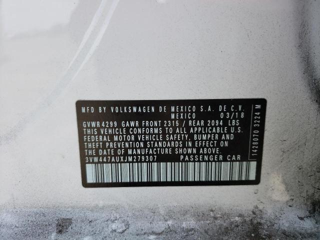2018 VOLKSWAGEN GTI S/SE - 3VW447AUXJM279307