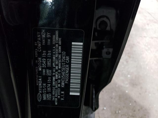 KMHCU5AE5EU170410 Hyundai ACCENT GLS