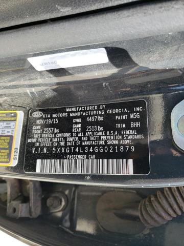 5XXGT4L34GG021879 KIA Optima Lx