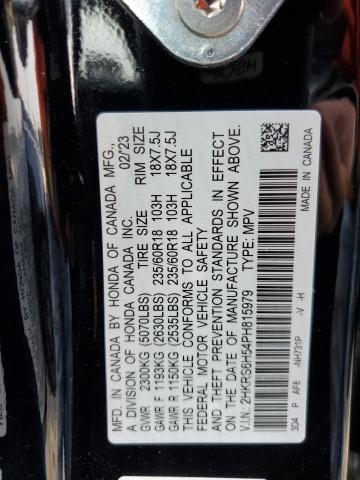 2023 HONDA CR-V SPORT - 2HKRS6H54PH815979