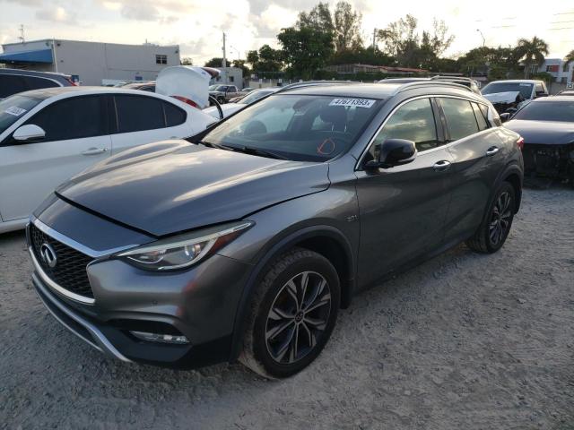 Salvage cars for sale from Copart Opa Locka, FL: 2017 Infiniti QX30 Base