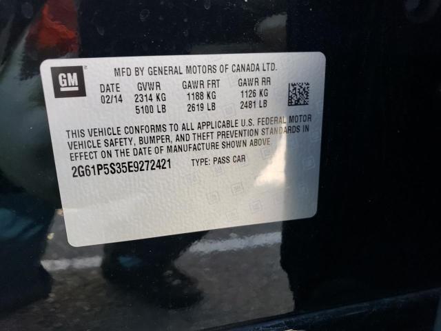 2G61P5S35E9272421 Cadillac Xts Premium Collection