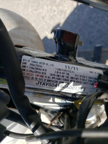 2012 YAMAHA XV250 C - JYAVG04Y6CA001245