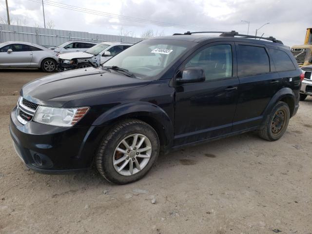 Salvage cars for sale from Copart Nisku, AB: 2013 Dodge Journey SXT
