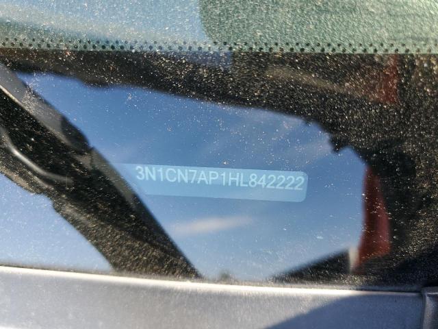 3N1CN7AP1HL842222 Nissan VERSA S