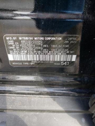 2020 MITSUBISHI 3000GT JA4AD3A36LZ031363
