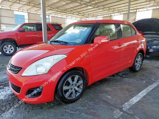 MA3ZF6B16DA270295 Auction: COPART UAE Lot: 47533763 Location: DUBAI INDUSTRIAL CITY - DUBAI MA3ZF6B16DA270295 SUZUKI SWIFT 2013 RED Photo 2