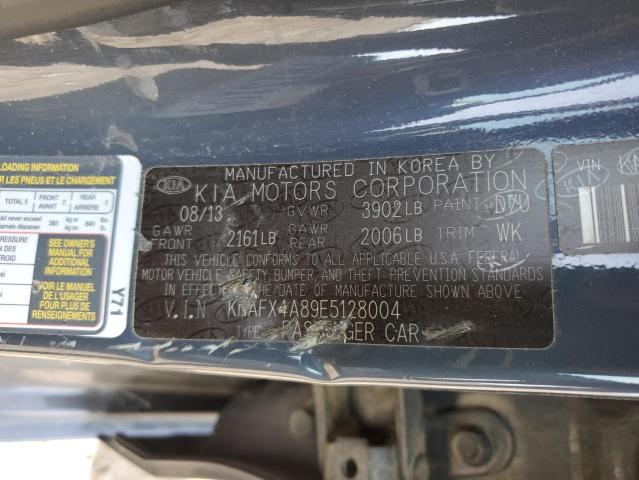 KNAFX4A89E5128004 KIA FORTE EX