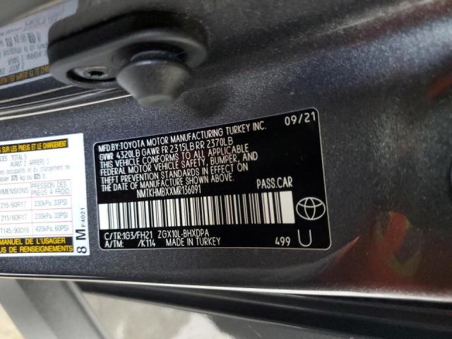 2021 TOYOTA C-HR XLE - NMTKHMBXXMR136091