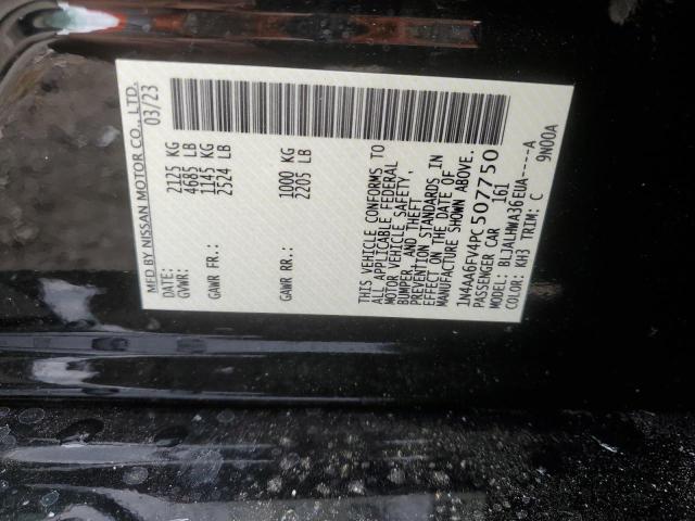 1N4AA6FV4PC507750 Nissan Maxima Platinum