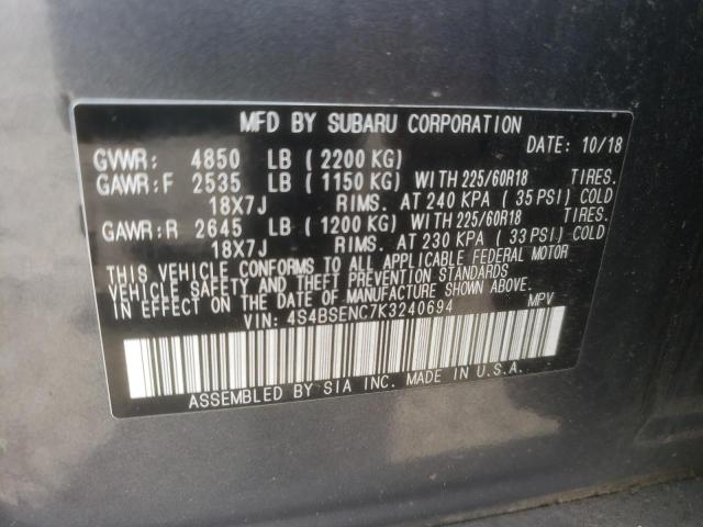 4S4BSENC7K3240694 Subaru Outback 3.6r Limited