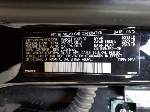 2015 VOLVO XC70 T6 PL - YV4902NM9F1222051