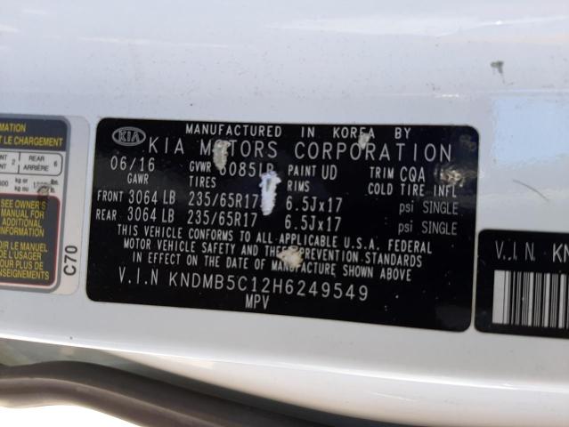 KNDMB5C12H6249549 KIA SEDONA LX
